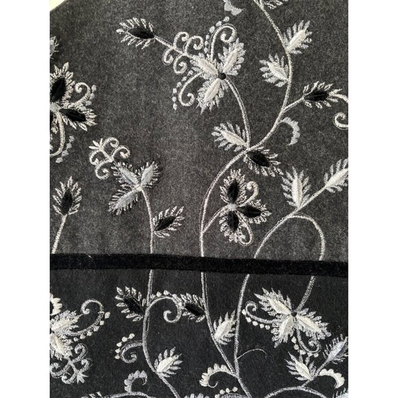 Tantrums Womens Floral Embroidered Wool Blend Vest 3X - Picture 9 of 13